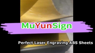 Premium ABS Double Color Sheet for Laser Engraving
